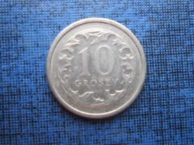 Сучасна (після ) Современная (после ) ^/--/^ монета 10 грошей  Польша 2007 ^_^^^ монета 10 грошей Польща 2007 - фото фото фото