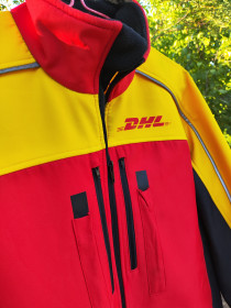 Вітровки Ветровки ^/--/^ Яскрава куртка DHL Softshell / Софтшелл ветровка DHL Express ^_^^^ Яркая куртка DHL Softshell / Софтшелл ветровка DHL Express - фото фото фото