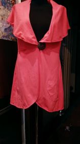 Кардигани Кардиганы ^/--/^ Жилет-накидка персиковая Neon Buddha 46-48 /--/ р.Таиланд ^_^^^ Жилет-накидка персикова Neon Buddha 46-48 /--/ р.Таїланд - фото фото фото