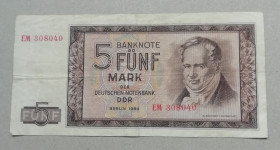 Німеччина Германия ^/--/^ Німеччина НДР / Германия ГДР  5 марок 1964 ^_^^^ Германия ГДР / Германия ГДР 5 марок 1964 - фото фото фото