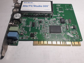 Модемні, мережеві карти Модемные, сетевые карты ^/--/^ FM&amp;#92;TV tuner  AVer&amp;#92;Studio 305 ^_^^^ FM&amp;#92;TV tuner AVer&amp;#92;Studio 305 - фото фото фото