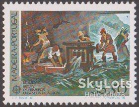 Португалія Португалия ^/--/^ Мадейра Португалия 1982 Европа СЕРТ Mi 77 MNH ^_^^^ Мадейра Португалія 1982 Європа Серт Mi 77 MNH - фото фото фото