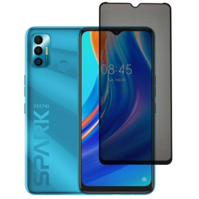 Чохли, бампера Чехлы, бампера ^/--/^ Захисне скло Fiji Privacy для Tecno Spark 7 (KF /--/ 6 /--/ n) антишпигун Anti-peeping повна проклейка чорний ^_^^^ Защитное стекло Fiji Privacy для Tecno Spark 7 (KF /--/ 6 /--/ n) антишпион Anti-peeping полная проклейка черный - фото фото фото