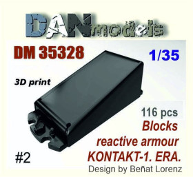 : : ^/--/^ Danmodel 35328 - блоки динамічного захисту «Контакт-1».Набор №2. друк 3 /--/ D. набір 116  (+2) шт, 1/35 ^_^^^ Danmodel 35328 — блоки динамической защиты «Контакт-1». Набор No /--/ 2. печать 3 /--/ D. набор 116 (+2) шт, 1/35 - фото фото фото