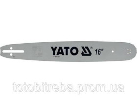 Тримери, мотокоси Триммеры, мотокосы ^/--/^ Шина для пили 16&amp;quot;/40 см 66 ланок YATO YT-849331 ^_^^^ Шина для пили 16&amp;quot;/40 см 66 звеньев YATO YT-849331 - фото фото фото