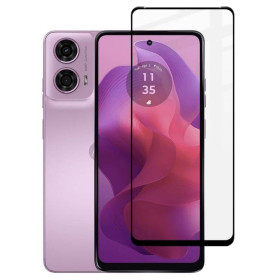 Чохли, бампера Чехлы, бампера ^/--/^ Захисне скло Fiji Premium для Motorola G /--/ 24 повне проклеювання Anti-Static чорний ^_^^^ Защитное стекло Fiji Premium для Motorola G /--/ 24 полное проклеивание Anti-Static черный - фото фото фото