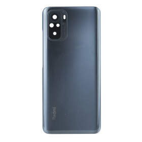 Корпуса на Xiaomi Корпуса на Xiaomi ^/--/^ Задня частина корпусу Xiaomi Redmi Note 10 / Note 10 /--/ S Onyx Gray  (з склом камери) ^_^^^ Задняя часть корпуса Xiaomi Redmi Note 10 / Note 10 /--/ S Onyx Gray (со стеклом камеры) - фото фото фото