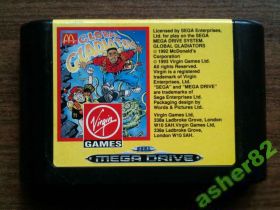 Диски з відеоіграми Диски с видеоиграми ^/--/^ Игра на Sega Mega Drive &amp;quot;Global Gladiators&amp;quot;       (PAL) ^_^^^ Гра на Sega Mega Drive &amp;quot;Global Gladiators &amp;quot; (PAL) - фото фото фото