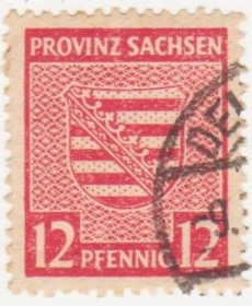 Інше Другое ^/--/^ Германия     ( Русская Зона)- OPD Халле   1945 г. №  14 гашеная ^_^^^ Німеччина (Російська Зона) - OPD Халле 1945 р. No 14 гашена - фото фото фото
