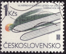 Чехословаччина Чехословакия ^/--/^ Чехословакия. 7-й чемпионат мира по лыжному спорту  (серия) 1983 г. ^_^^^ Чехословаччина. 7-й чемпіонат світу з лижного спорту (серія) 1983 р. - фото фото фото