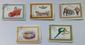 СРСР - СССР - ^/--/^ СССР 1971 Академический ансамбль, гашеные (II) ^_^^^ СРСР 1971 Академічний ансамбль, гашені (II) - фото фото фото