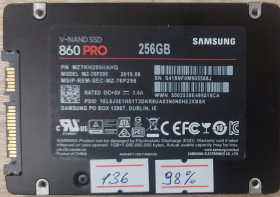 Твердотільні SSD-накопичувачі Твердотельные SSD-накопители ^/--/^ SSD диск Samsung 860 Pro series 256 /--/ GB 2.5&amp;quot; SATA III V-NAND MLC  (MZ-76 /--/ P /--/ 256) б/в код.6563 ^_^^^ SSD диск Samsung 860 Pro series 256 /--/ GB 2.5&amp;quot; SATA III V-NAND MLC (MZ-76 /--/ P /--/ 256) б/в код.6563 - фото фото фото