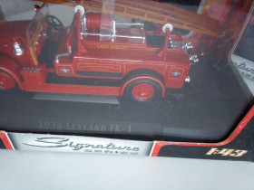 : Закордонні : Зарубежные ^/--/^ 1934 Leyland FK-1 by Yat Ming 1/43 fire truck - фото фото фото
