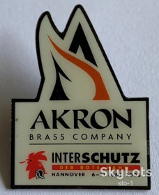 Знаки товариств і організацій Знаки обществ и организаций ^/--/^ AKRON BRASS COMPANY Hannover 2005 inter schutz der rote hahn Огайо протипожежне обладнання виставка ^_^^^ AKRON BRASS COMPANY Hannover 2005 inter schutz der rote hahn Огайо протипожежне обладнання - фото фото фото