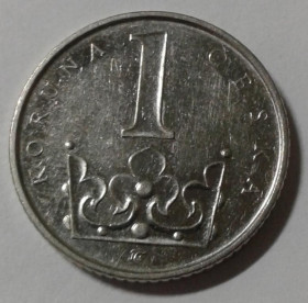 Інше Другое ^/--/^ Чехия. 1 крона. 2002. ^_^^^ Чехія. 1 крона. 2002. - фото фото фото