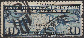 Північна Америка Северная Америка ^/--/^ 1926 - США - Поштові літаки 10 Mi.300 _гаш ^_^^^ 1926 - США - Почтовые самолеты 10 Mi.300 _гаш - фото фото фото
