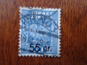 Польща Польша ^/--/^ Польша,  1934, стандарт - надпечатка, гаш. ^_^^^ Польща, 1934, стандарт - наддрук, гаш. - фото фото фото