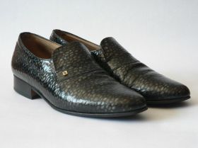 Туфлі, мокасини Туфли, мокасины ^/--/^ Туфли лоуферы Sanders р-р. 43-й  (28 см)  (Кожа рыбы) ^_^^^ Туфлі лоуфери Sanders р-р. 43-й (28 см) (Шкіра риби) - фото фото фото