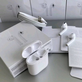 Навушники Наушники ^/--/^ Беспроводные наушники для IPhone AirPods 2 люкс качества + Чехол в Подарок ^_^^^ Бездротові навушники для IPhone AirPods 2 люкс якості + Чехол в подарунок - фото фото фото