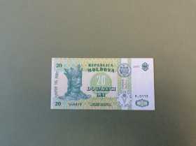Інші країни Другие страны ^/--/^ Купюра 20 Молдавських лей 2010 р. Very Fine ^_^^^ Купюра 20 Молдавских лей 2010 г. Very Fine - фото фото фото