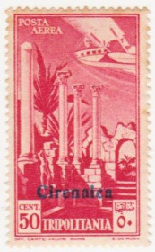 Італія, Ватикан Италия, Ватикан ^/--/^ Италия (колонии  Киренаика) 1932  г. № 92 * ^_^^^ Італія (колонії Киренаїка) 1932 р. No 92* - фото фото фото