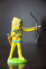 Фігурки, солдатики Фигурки, солдатики ^/--/^ стреляющий стоя с лука индеец 54 /--/ мм REISLER Дания ЛЮКС ^_^^^ Індіанець 54 мм REISLER Данія Люкс - фото фото фото