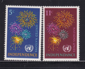 Інші країни Другие страны ^/--/^ ZM ООН 1967 г  MNH независимость ^_^^^ ZM ООН 1967 MNH незалежність - фото фото фото