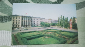 СРСР СССР ^/--/^ Открытка Брест 1 Здание Облисполкома 1971 год ^_^^^ Брест 1 Будівля облвиконкому 1971 - фото фото фото