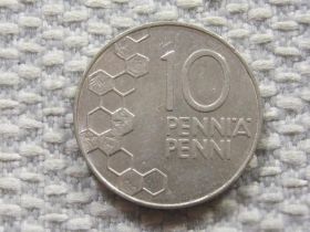 Фінляндія Финляндия ^/--/^ Финляндия 10 пенни 1990 года #4218 ^_^^^ Фінляндія 10 пенні 1990 року #4218 - фото фото фото