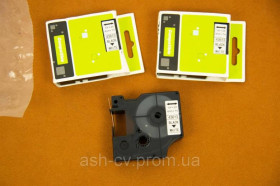 Картриджі Картриджи ^/--/^ Картридж, лента, DYMO, A /--/ 43613, 6 /--/ мм, 7 /--/ м, Black, White ^_^^^ Картридж, стрічка, DYMO, A /--/ 43613, 6 /--/ мм, 7 /--/ м, Black, White - фото фото фото