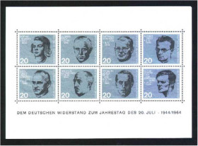 НДР, ФРН ГДР, ФРГ ^/--/^ ZM Германия ФРГ 1964 г MNH ^_^^^ ZM Німеччина ФРН 1964 MNH - фото фото фото