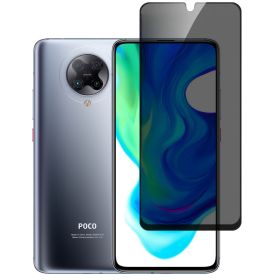 Чохли, бампера Чехлы, бампера ^/--/^ Захисне скло Fiji Privacy для Xiaomi Poco F /--/ 2 Pro антишпигун Anti-peeping повна проклейка чорний - фото фото фото