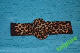Ремені Ремни ^/--/^ ! 1 пояс на резинке Accessorize коричневый с рис. ^_^^^ ! 1 пояс на гумці Accessorize коричневий з рис. - фото фото фото