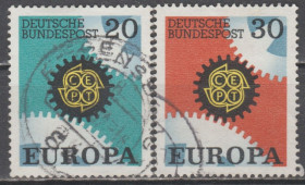 НДР, ФРН ГДР, ФРГ ^/--/^ Германия Німеччина ФРН 1967 Европа СЕРТ ^_^^^ Германия ФРГ 1967 Европа Серт - фото фото фото