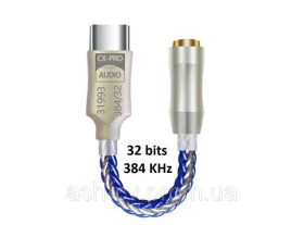 Навушники Наушники ^/--/^ Аудіо, декодер, DAC, CX PRO, Blue, 32 bits, 384 KHz, AMP, Hi-Fi, Type C, jack, 3.5 /--/ мм, CX /--/ 3199, CB /--/ 1200 - фото фото фото