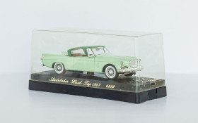 : Закордонні : Зарубежные ^/--/^ 1:43 Studebaker 1957 Silver Hawk mint, SOLIDO #4522 France 1989 - фото фото фото