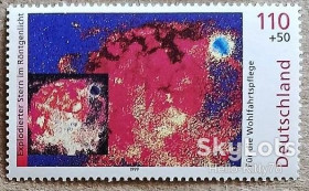 НДР, ФРН ГДР, ФРГ ^/--/^ ФРГ 1999 космос астрономия Mi 2079 MNH голограмма ^_^^^ ФРН 1999 космос астрономія Mi 2079 MNH голограма - фото фото фото