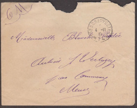 Європа Европа ^/--/^ Франция 1917 СОЛДАТСКАЯ ПОЛЕВАЯ ПОЧТА ПИСЬМО КОНВЕРТ ПЕРВАЯ МИРОВАЯ ВОЙНА КОРРЕСПОНДЕНЦИЯ КЛАССИКА ^_^^^ Франція 1917 Солдатська польова пошта листом конверт перша світова війна Кореспонденція Класика - фото фото фото
