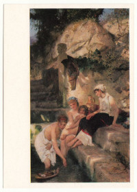 СРСР СССР ^/--/^ Хенрык Семирадский 1976 Ню Искусство Живопись Р /--/ 8 ^_^^^ Хенрик Семирадський 1976 Ню Мистецтво Живопис Р /--/ 8 - фото фото фото