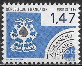 Франція Франция ^/--/^ Франция 1984 стандарт карточные масти Mi 2435 MNH ^_^^^ 1984 — стандарт карткові масті Mi 2435 MNH - фото фото фото