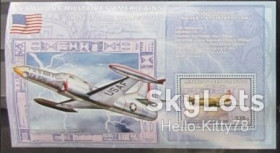 Демократична Республіка Конго Демократическая Республика Конго ^/--/^ ДР Конго 2006 война армия авиация самолёты США блок MNH 2 ^_^^^ ДР Конго 2006 війна армія авіація літаки США блок MNH 2 - фото фото фото