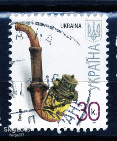 Після  року После  года ^/--/^ YY 2008 р. 7-й стандарт Люлька, мікрошрифт 2009,  гашена ^_^^^ 2008 г. 7-й стандарт Люлька, микрошрифт 2009, гашена - фото фото фото