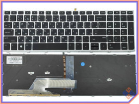 Клавіатури Клавиатуры ^/--/^ Клавиатура для HP ProBook 450 G /--/ 5, 455 G /--/ 5, 470 G /--/ 5, 650 G /--/ 4, 650 G /--/ 5 (RU Black с рамкой Silver и подсвет ^_^^^ Клавіатура для HP ProBook 450 G /--/ 5, 455 G /--/ 5, 470 G /--/ 5 (RU Black з рамкою Silver і підсвічуванням) - фото фото фото