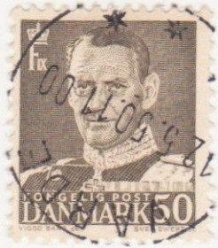 Балтійські країни Балтийские страны ^/--/^ Дания   1948 г. №  313 гашеная ^_^^^ Данія 1948 р. No 313 гашена - фото фото фото