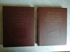 Видання - р. Издания - гг. ^/--/^ Атлас охотничьих и промысловых птиц и зверей СССР в 2-х томах 1950-1953 /--/ гг. ^_^^^ Атлас мисливських і промислових птахів і звірів СРСР в 2-х томах 1950-1953 рр. - фото фото фото