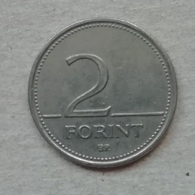 Угорщина Венгрия ^/--/^ Венгрия 2 форинт  1997 ^_^^^ Угорщина 2 форинт 1997 - фото фото фото