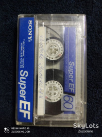 Касети Кассеты ^/--/^ Б/У Аудио кассета SONY  EF /--/ 60 ^_^^^ Б/У Аудіо касету SONY EF /--/ 60 - фото фото фото