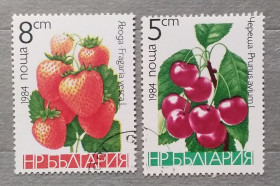 Флора Флора ^/--/^ Болгария 1984 г - Фрукты, гаш ^_^^^ Болгарія 1984 р - Фрукти, гаш - фото фото фото