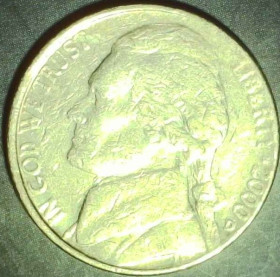 Обігові Обиходные ^/--/^ США 5 центів, 2000 D Джефферсон Нікель [3.34] ^_^^^ США 5 центов, 2000 D Джефферсон Никель [3.34] - фото фото фото