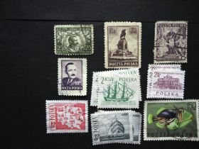 Польща Польша ^/--/^ Польша 1919 – 1967 Набор 15 марок. ^_^^^ Польща 1919 - 1967 Набір 15 марок. - фото фото фото